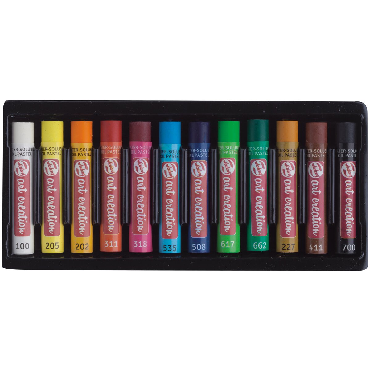 Set de Doce Barras de Pastel Artcreation Al Oleo Soluble Al Agua Artcreation Multicolor Multicolor-2