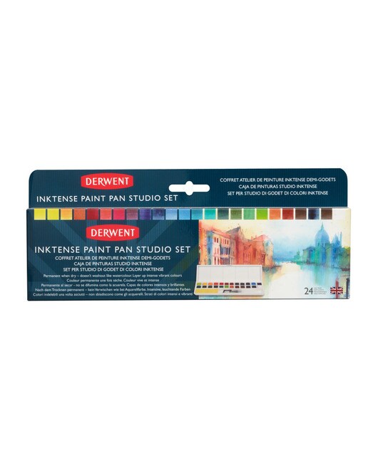 Caixa de 24 Pastilhas de Tinta Inktense 2