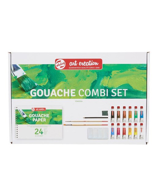 Conjunto de 12 Têmperas Talens - Multicolor Multicolor-1