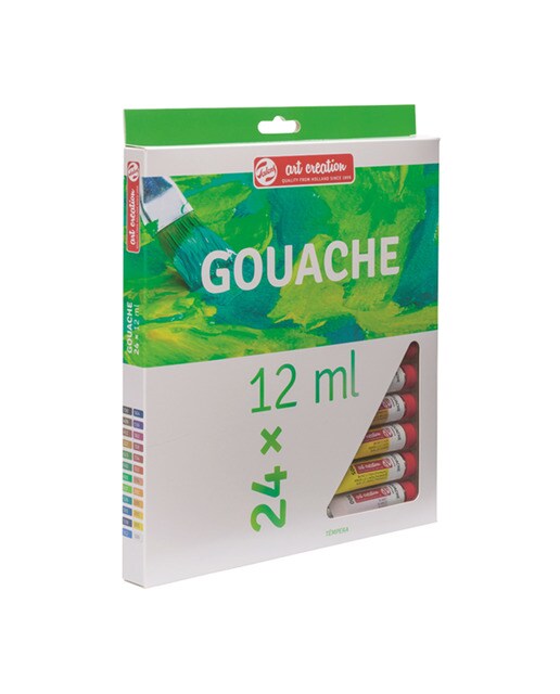 Imagem 0 de Conjunto de 24 Tubos de 12 ml de Têmpera Talens