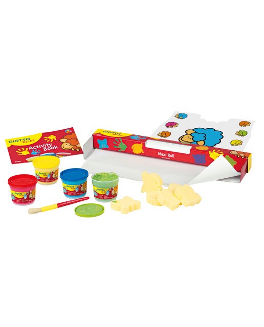 Conjunto de Pintura Maxi Roll Be-Bè Multicolor-2