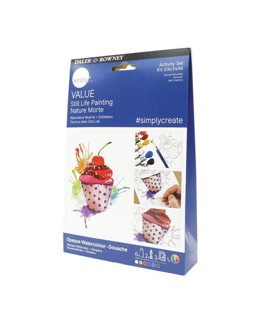 Imagen 0 de Activity set témpera temática naturaleza Simply Daler-Rowney