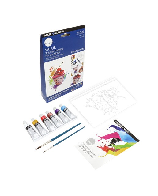 Conjunto de atividades guache temática natureza Simply Daler-Rowney Multicolor-2