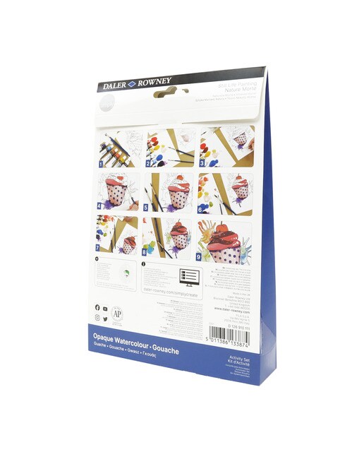 Conjunto de atividades guache temática natureza Simply Daler-Rowney Multicolor-3