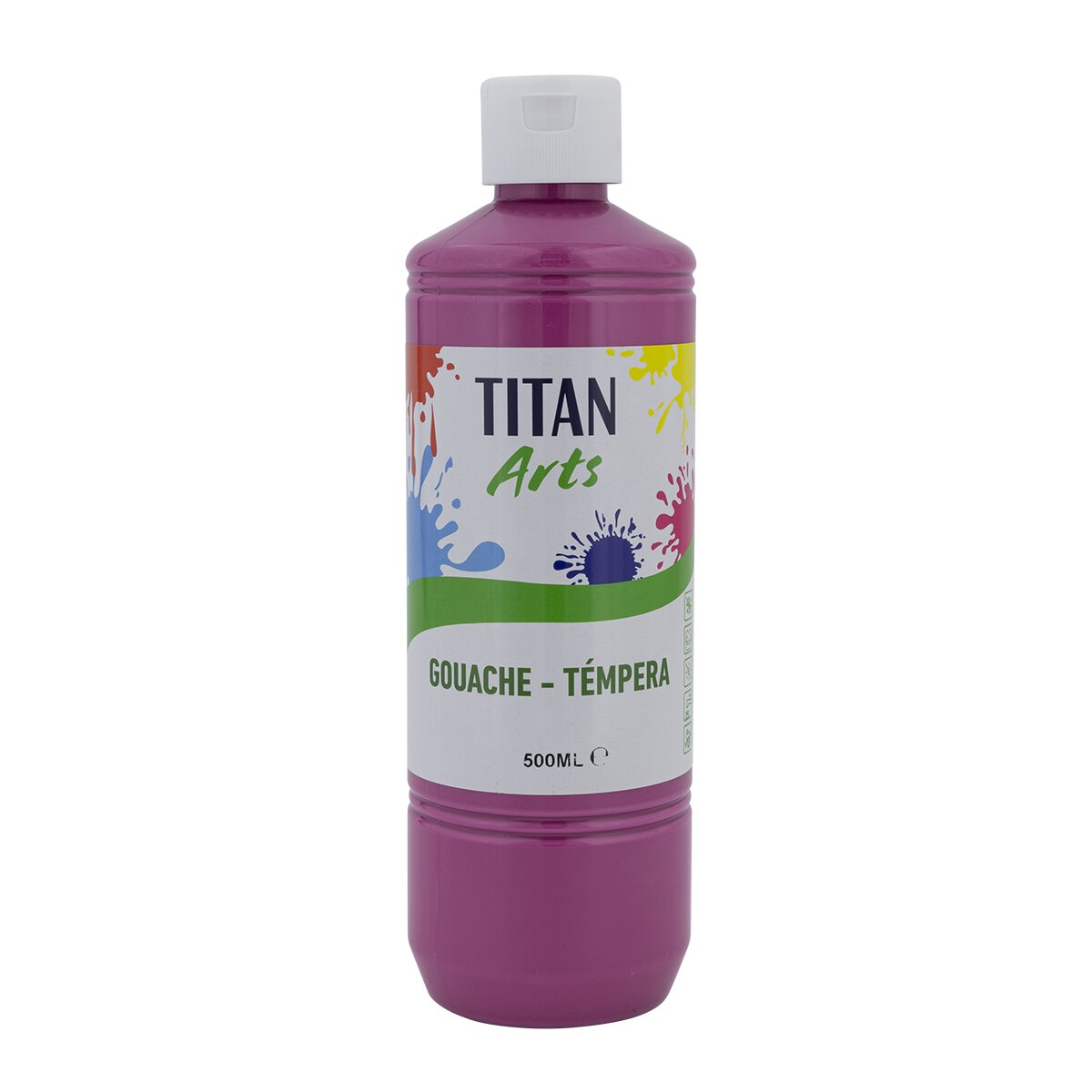 Imagem 0 de Guache Escolar de 500 ml Titan Creative Magenta