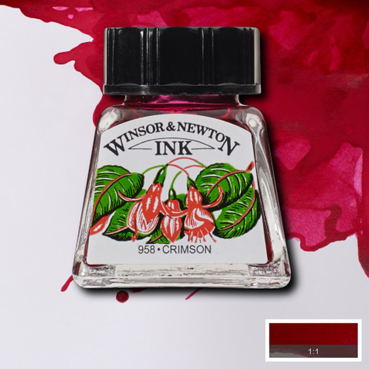 Tinta de Desenho 14 ml - Carmesí 2