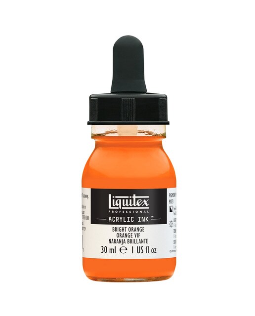 Imagem 0 de Tinta Acrílica - Laranja-Brilhante