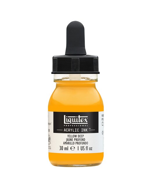 Tinta Acrílica - Amarelo-Escuro Amarelo-1