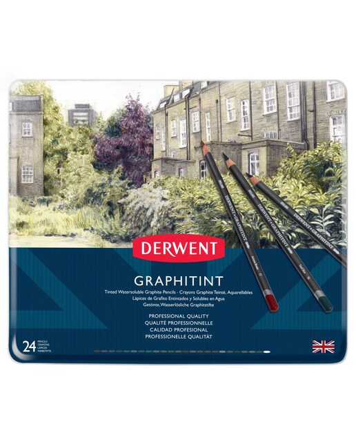 Caixa Metálica de 24 Lápis Graphtint 2