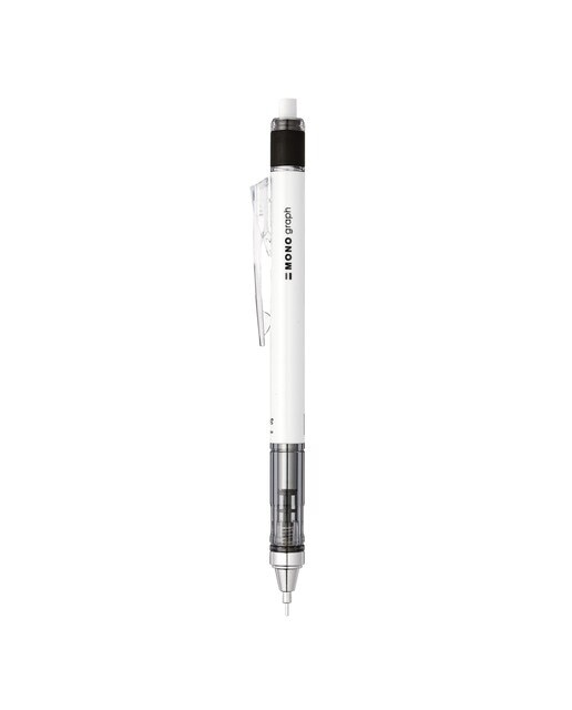 Lapiseira profissional MONO Graph 0,7 mm. branca  Tombow Branco-2
