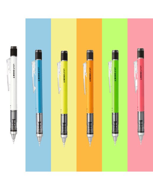 Portaminas profesional MONO Graph 0,7 mm. azul neón Tombow Azul-5