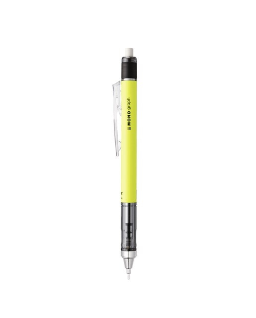 Lapiseira profissional MONO Graph 0,7 mm. amarelo néon Tombow Amarelo-2