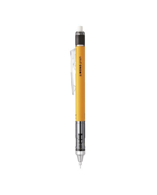 Portaminas profesional MONO Graph 0,7 mm. naranja neón Tombow Naranja-2