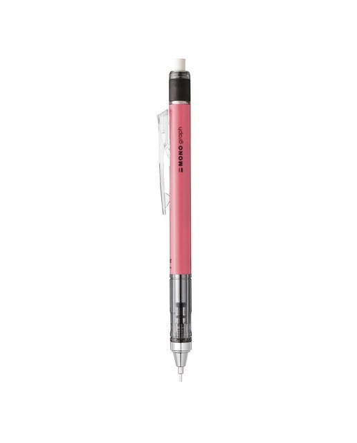 Portaminas profesional MONO Graph 0,7 mm. rosa neón Tombow Rosa-2