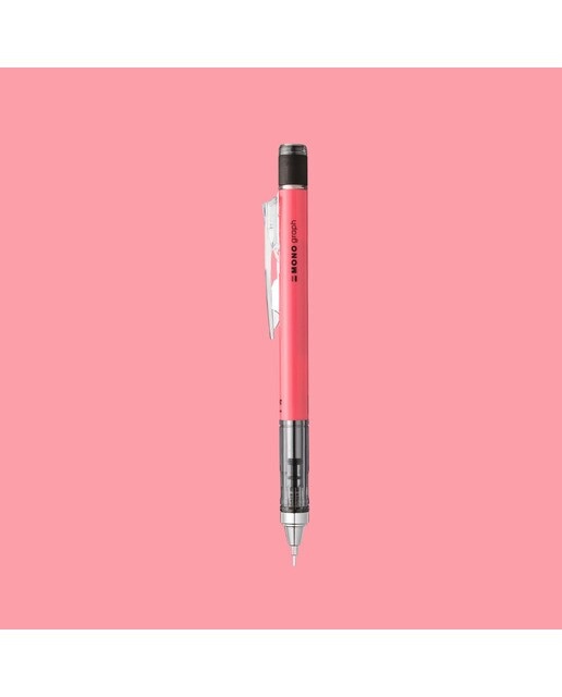 Portaminas profesional MONO Graph 0,7 mm. rosa neón Tombow Rosa-3