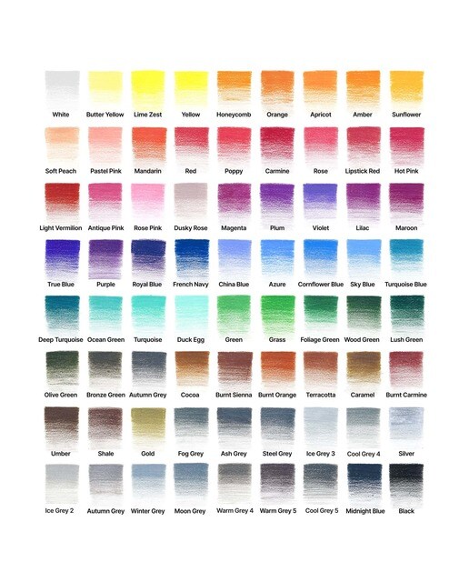 Conjunto de lápis de cor Winsor&Newton 6