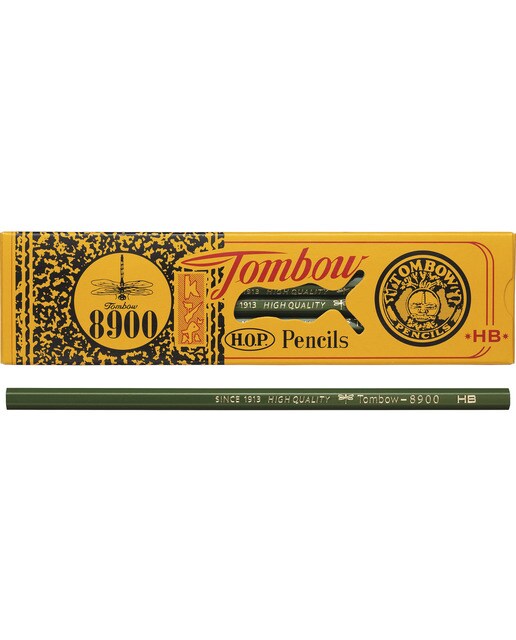 Imagem 0 de Estojo 12 lápis de  grafite HB 8900  Tombow verde