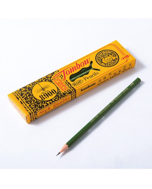 Estojo 12 lápis de  grafite HB 8900  Tombow verde 2
