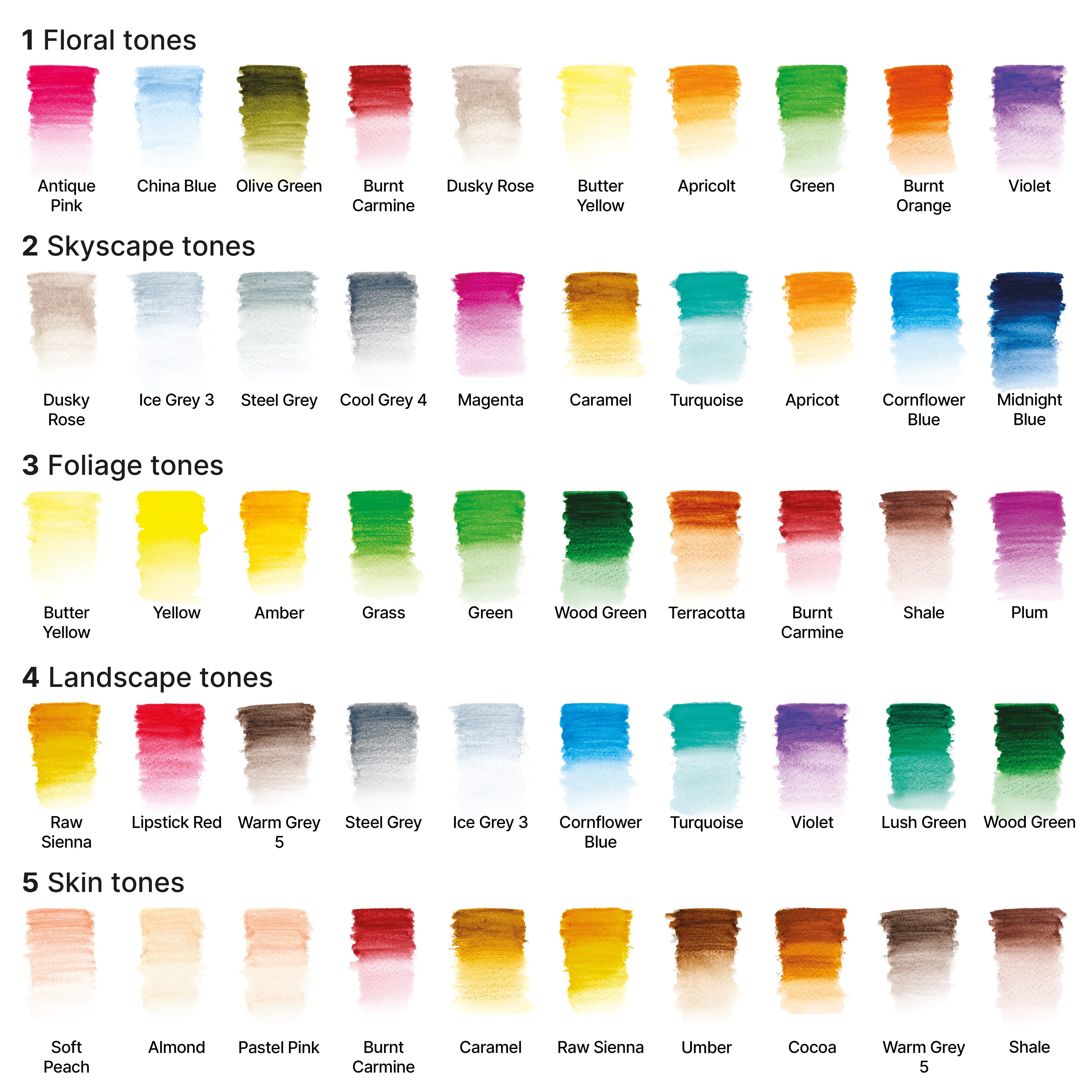 Set de lápis de aguarela Winsor&Newton - Artigo Sortido. Envio realizado de forma aleatória 6