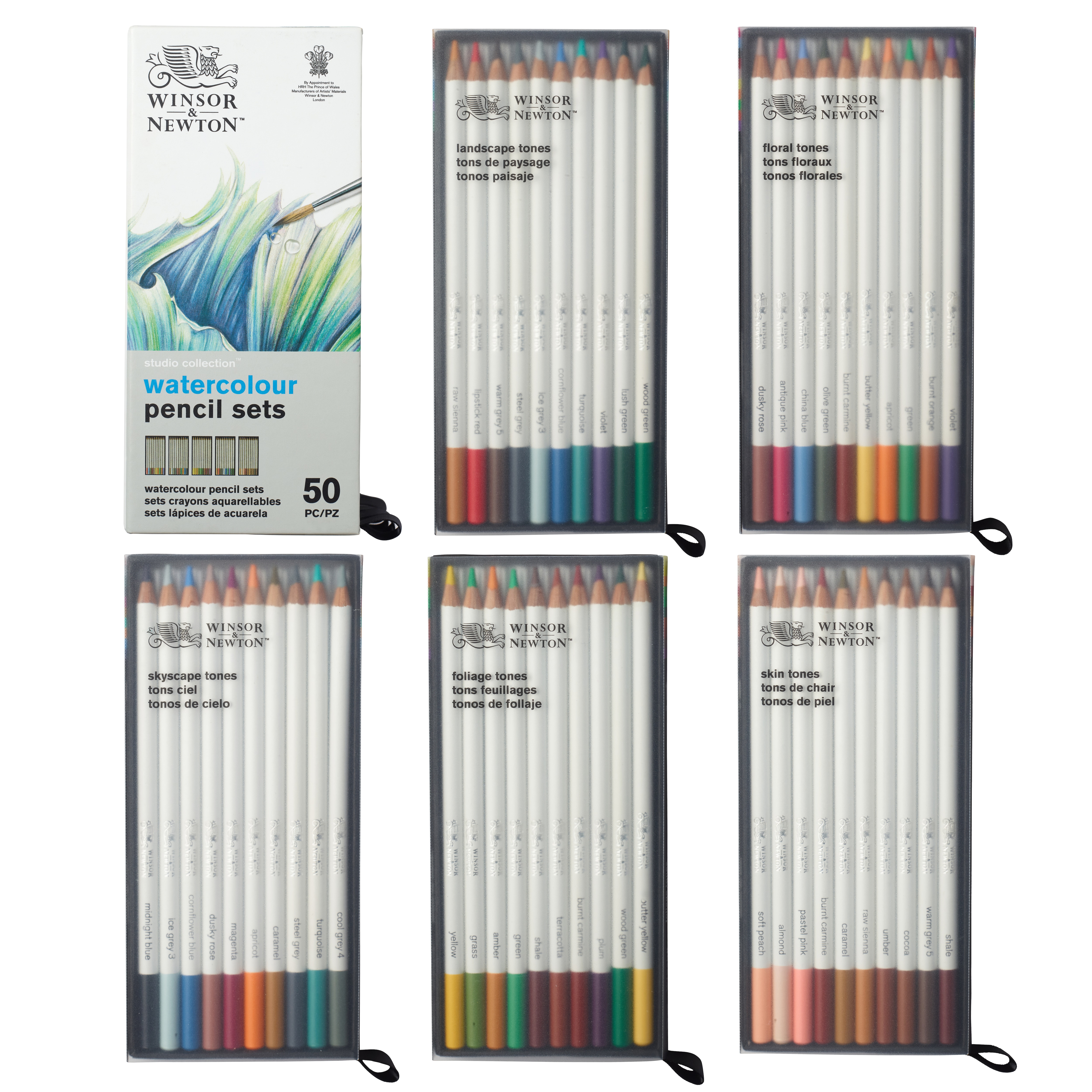 Set de lápis de aguarela Winsor&Newton - Artigo Sortido. Envio realizado de forma aleatória 7