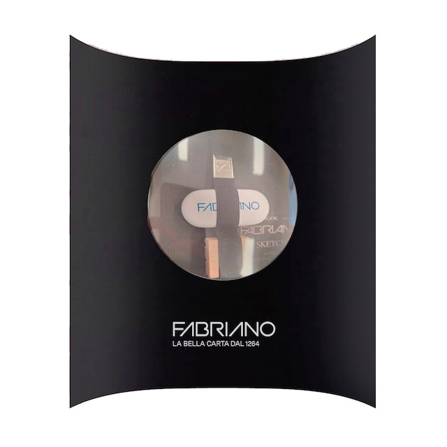 Imagen 0 de Kit sketchbook & set de dibujo, interior blanco Din A5 papel Accademia 110 gr