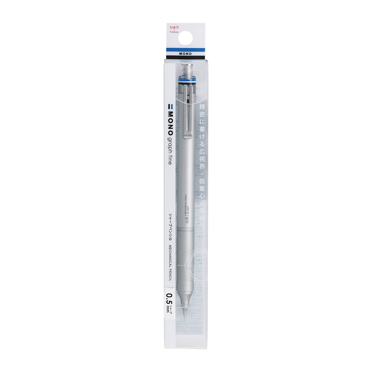 Imagem 0 de Lapiseira Profissional MONO Graph Fne 0,5 mm. Silver Tombow