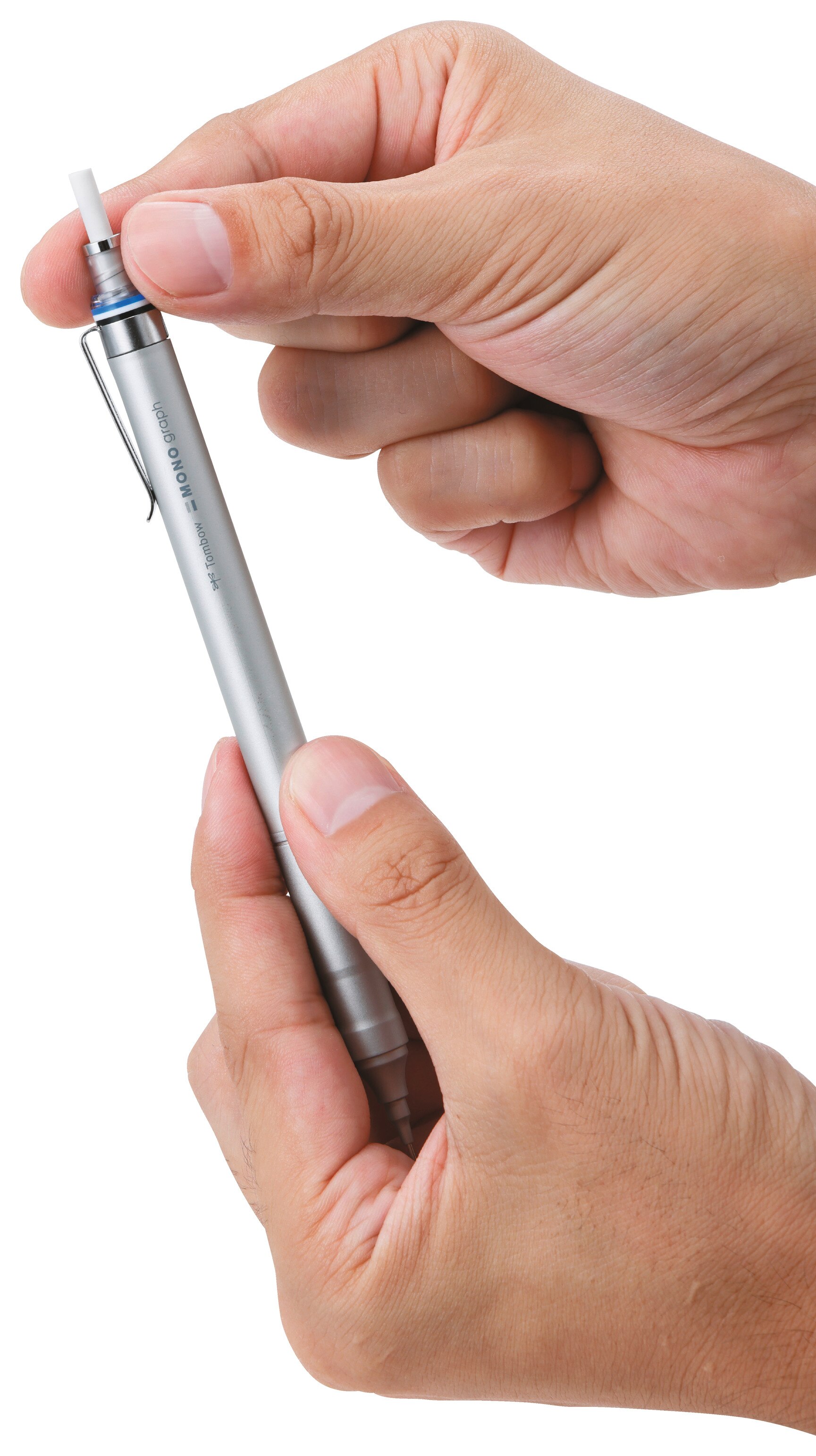 Lapiseira Profissional MONO Graph Fne 0,5 mm. Silver Tombow 7