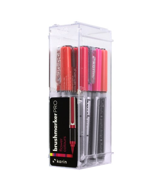 Set 12 rotuladores lettering flowers Brushmarker pro Karin 2