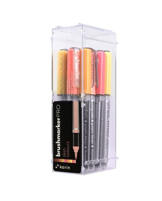 Set 12 rotuladores lettering color skin Brushmarker pro Karin Beige claro-2