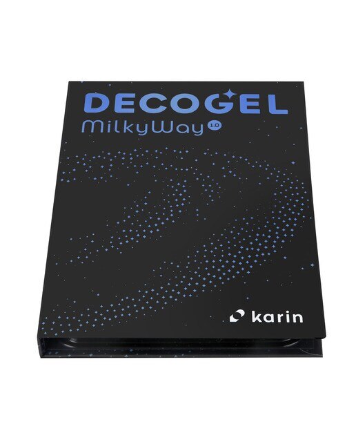 Set 10 Esferográficas Decogel Pigmento Metalico Cores Pastel Karin Multicolor-3