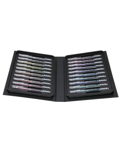 Set 20 Esferográficas Decogel Pigmento com Efeito Metalico de Karin Multicolor-2