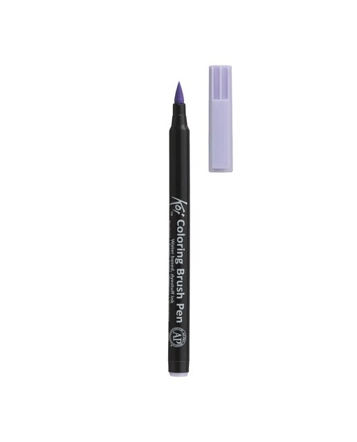 Caneta de Feltro Aguarelável Ponta Pincel - Lavanda-Claro Lavanda-1