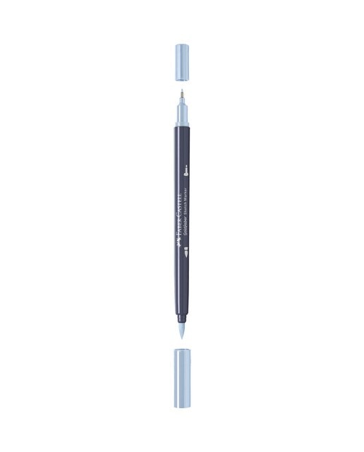 Rotulador sketch marker doble punta tinta base alcohol Goldfaber Faber-Castell azul paloma claro Azul paloma claro-2