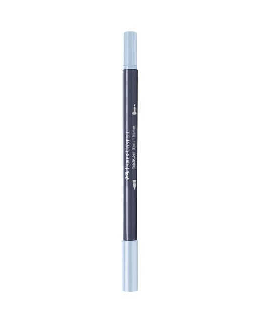 Rotulador sketch marker doble punta tinta base alcohol Goldfaber Faber-Castell azul paloma claro Azul paloma claro-3