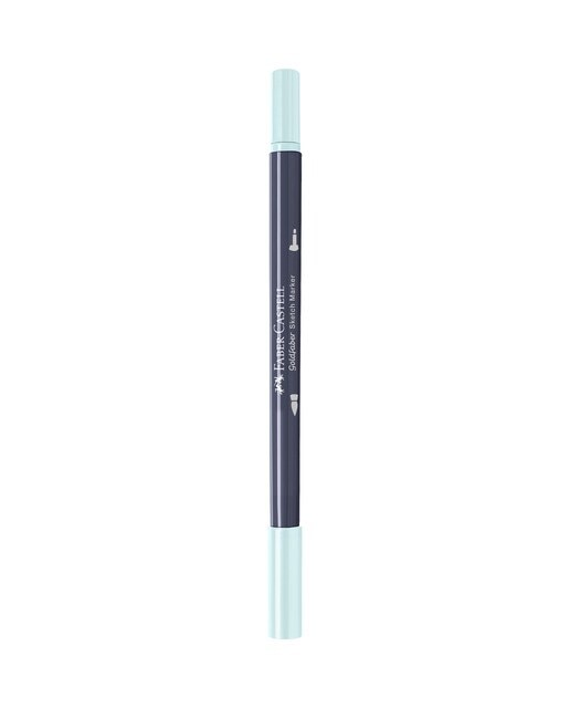 Rotulador sketch marker doble punta tinta base alcohol Goldfaber Faber-Castell menta claro Menta claro-3