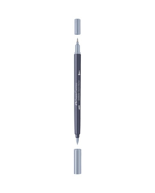 Rotulador sketch marker doble punta tinta base alcohol Goldfaber Faber-Castell gris frío XII Gris frío-2