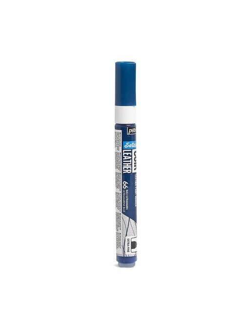 Marcador Cuero ponta extrafina 1mm Pebeo azul ultramarino 3