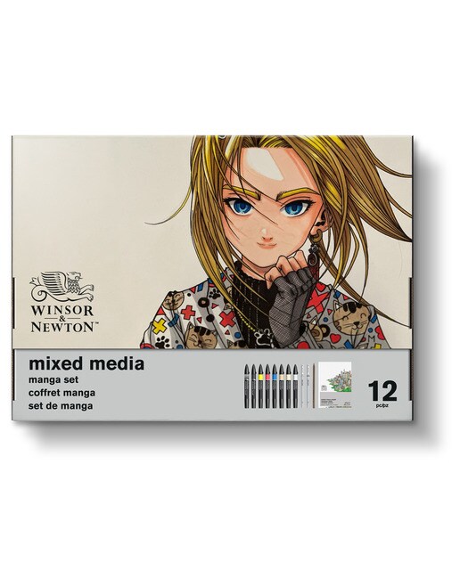 Set Iniciación Ilustación Manga Winsor&Newton 1