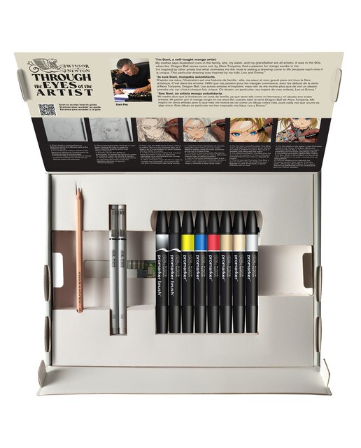 Set Iniciación Ilustación Manga Winsor&Newton 2