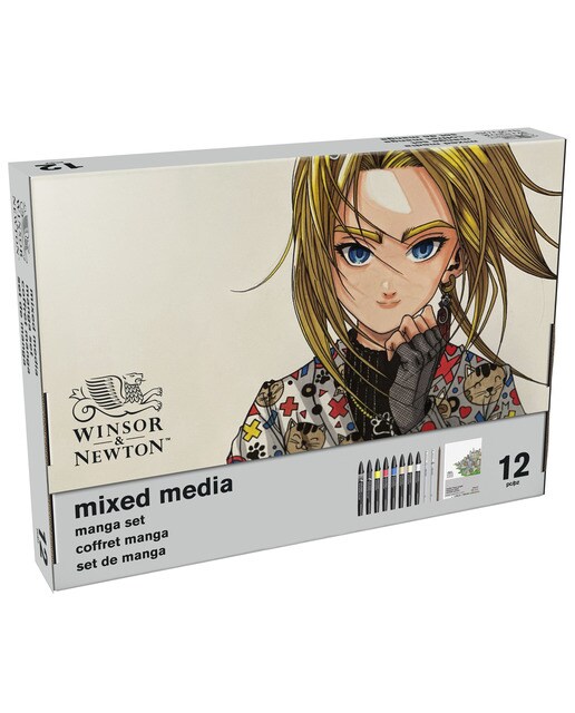 Set Iniciación Ilustación Manga Winsor&Newton 4