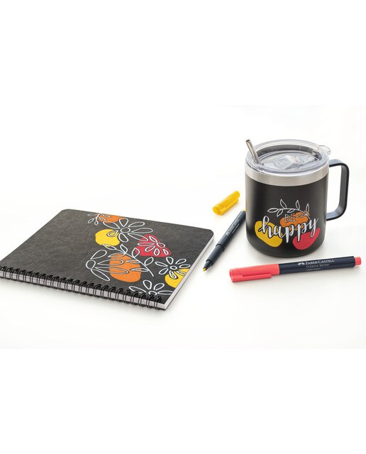 Conjunto de 6 canetas Faber-Castell Summer Breeze Multicolor-4