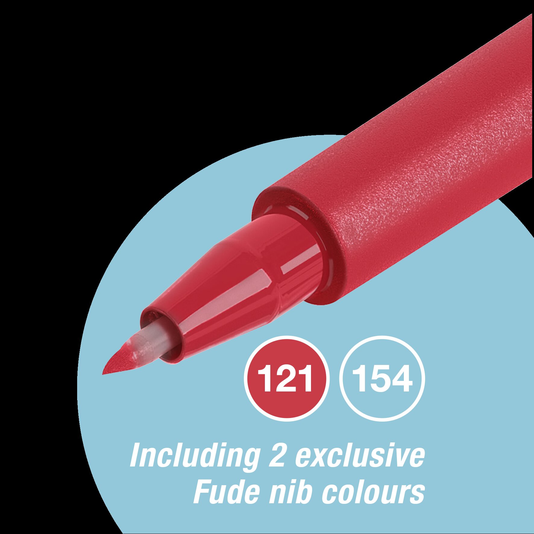 Marcador Faber-Castel Pitt Artist Londres - 12 Unidades Multicolor-5