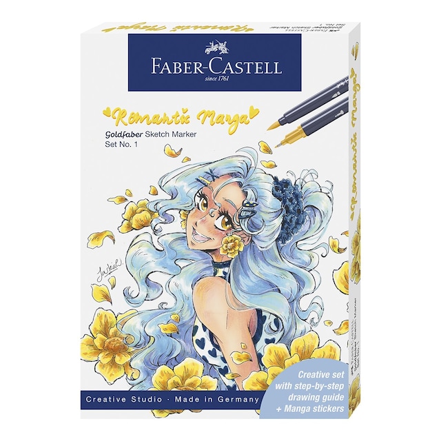 Imagem 0 de Marcador Goldfaber Romantic Manga Nº1 - 4 Unidades