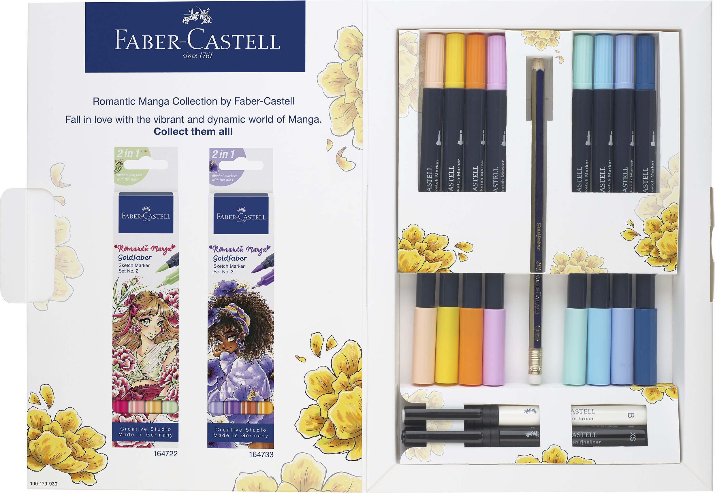 Set de regalo colección Romantic Manga Faber-Castell Multicolor-3