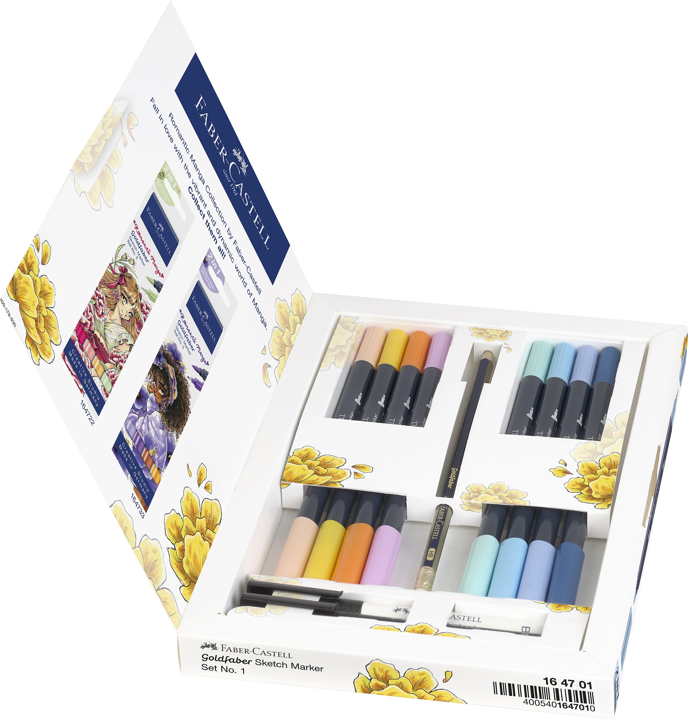 Set de regalo colección Romantic Manga Faber-Castell Multicolor-4