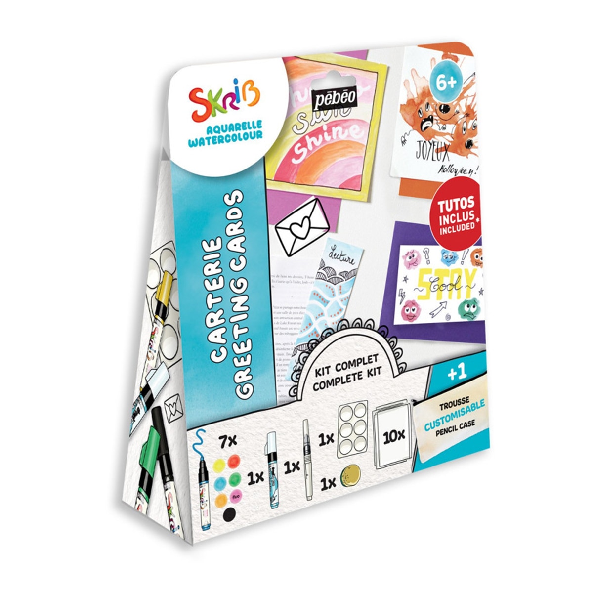 Imagem 0 de Kit de Criação de Postais Marcadores Skrib Pebeo