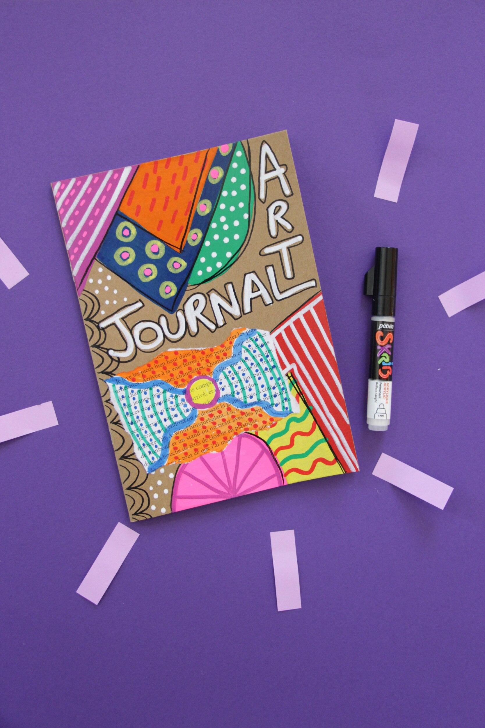Kit art journal rotuladores skrib Pebeo 2