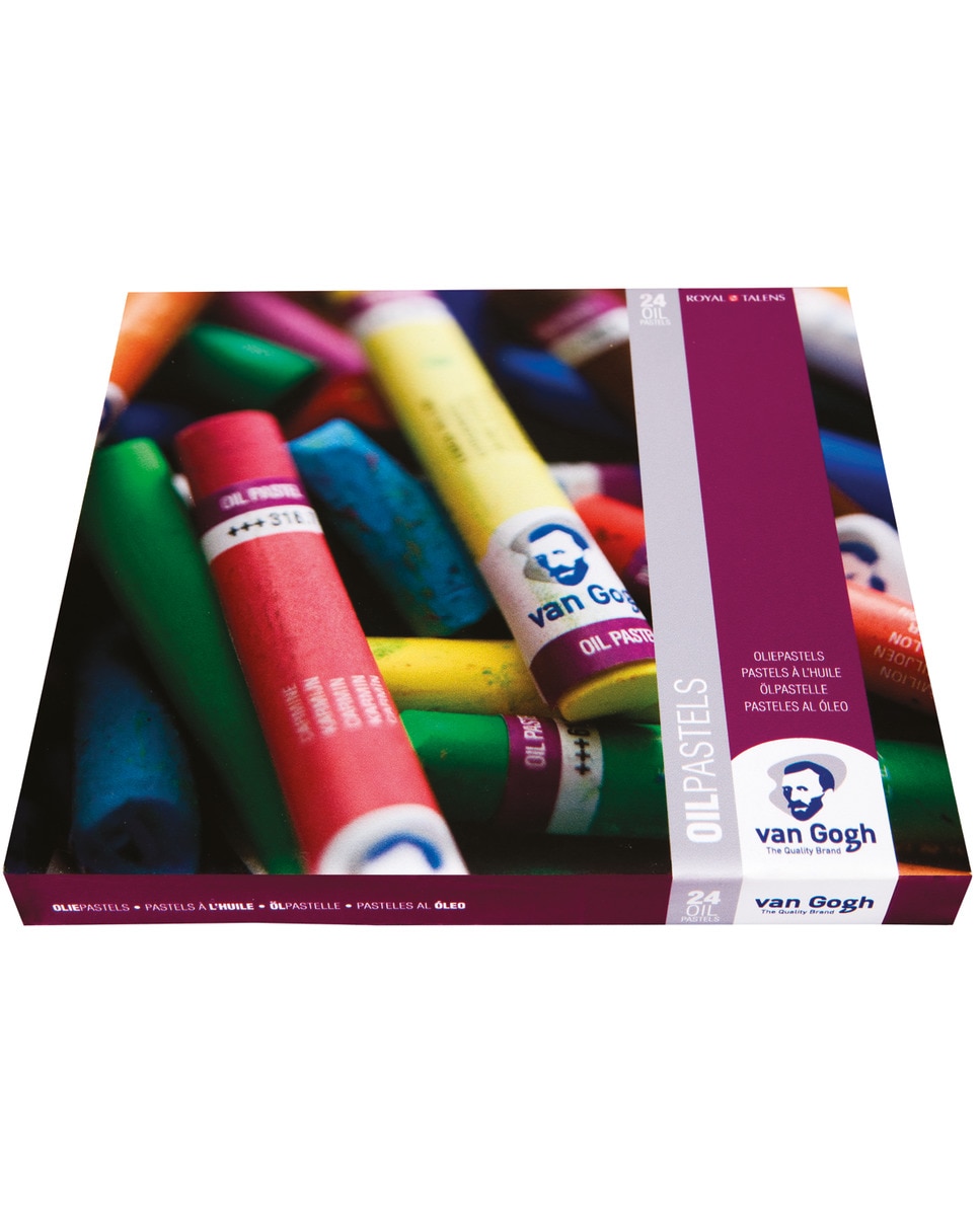 Conjunto de 24 Barras Sortidas Pastel a Óleo Van Gogh Roxas Roxo-1