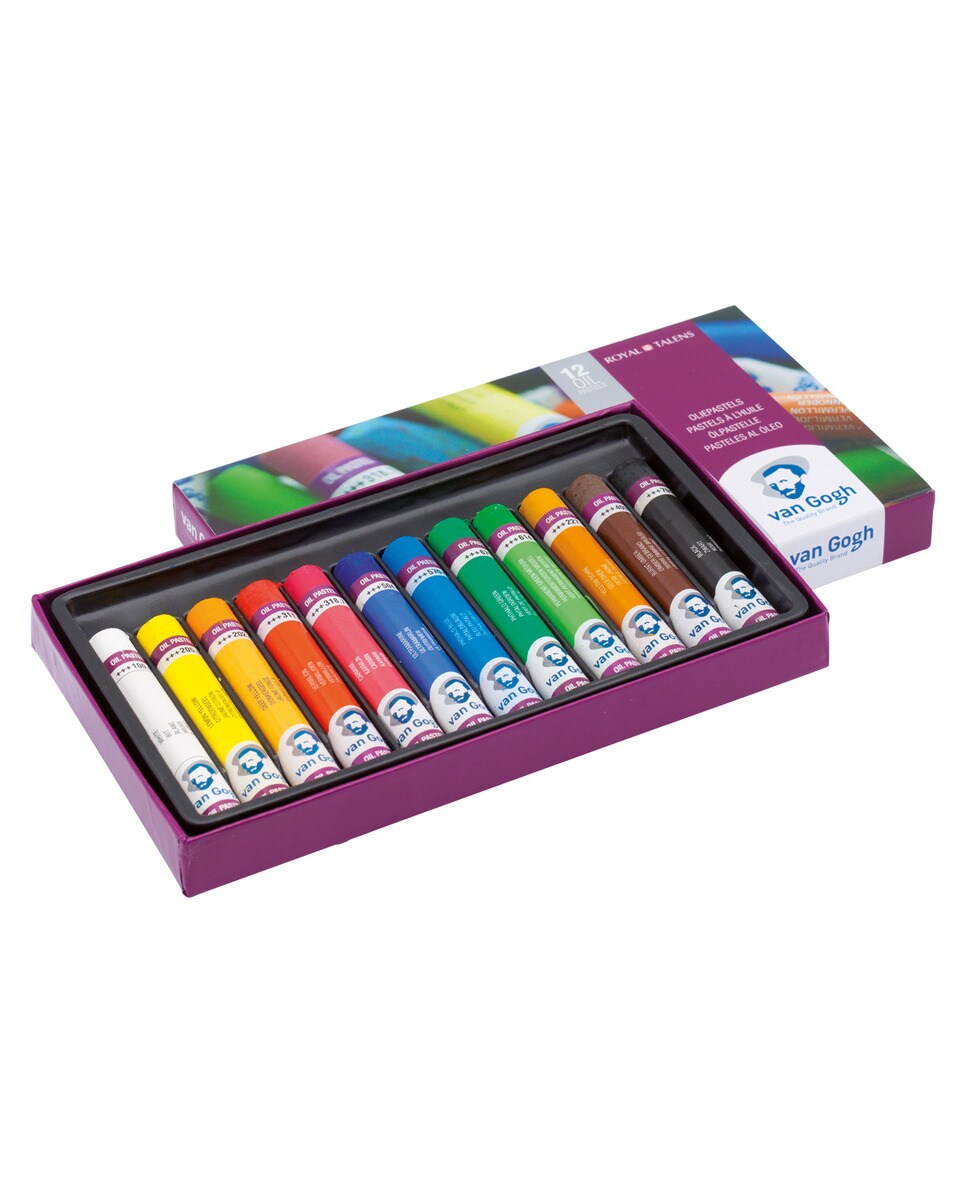 Conjunto de 12 Barras Sortidas Pastel a Óleo Van Gogh Roxas Roxo-1