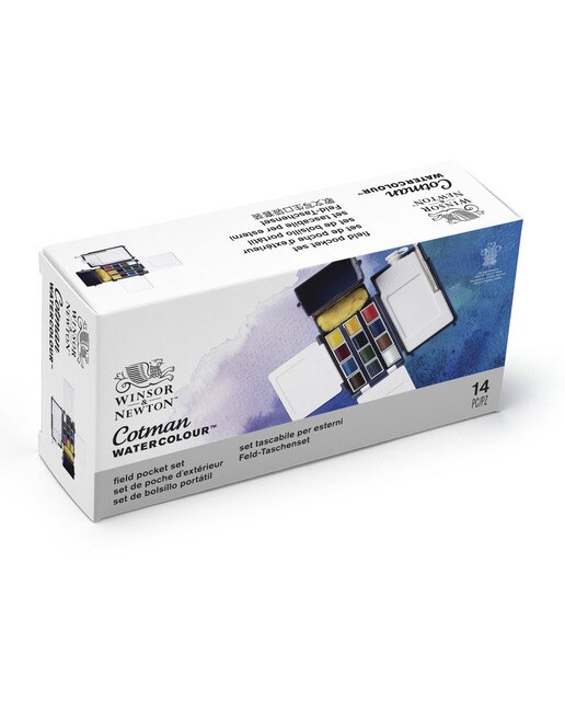 Set de Acuarela con 12 Pastillas Cotman Winsor & Newton Multicolor 2